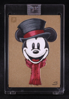 Christmas Mickey | Disney | Original Art Sketch Card by Scott Cook (Original Art) at PristineAuction.com
