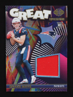 Drake Maye 2024 Panini Illusions Great Expectations Jerseys #3 RC at PristineAuction.com