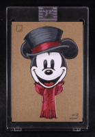 Christmas Mickey | Disney | Original Art Sketch Card by Scott Cook (Original Art) at PristineAuction.com