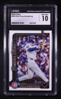 Pete Crow-Armstrong 2025 Topps #290 (CGC 10) at PristineAuction.com