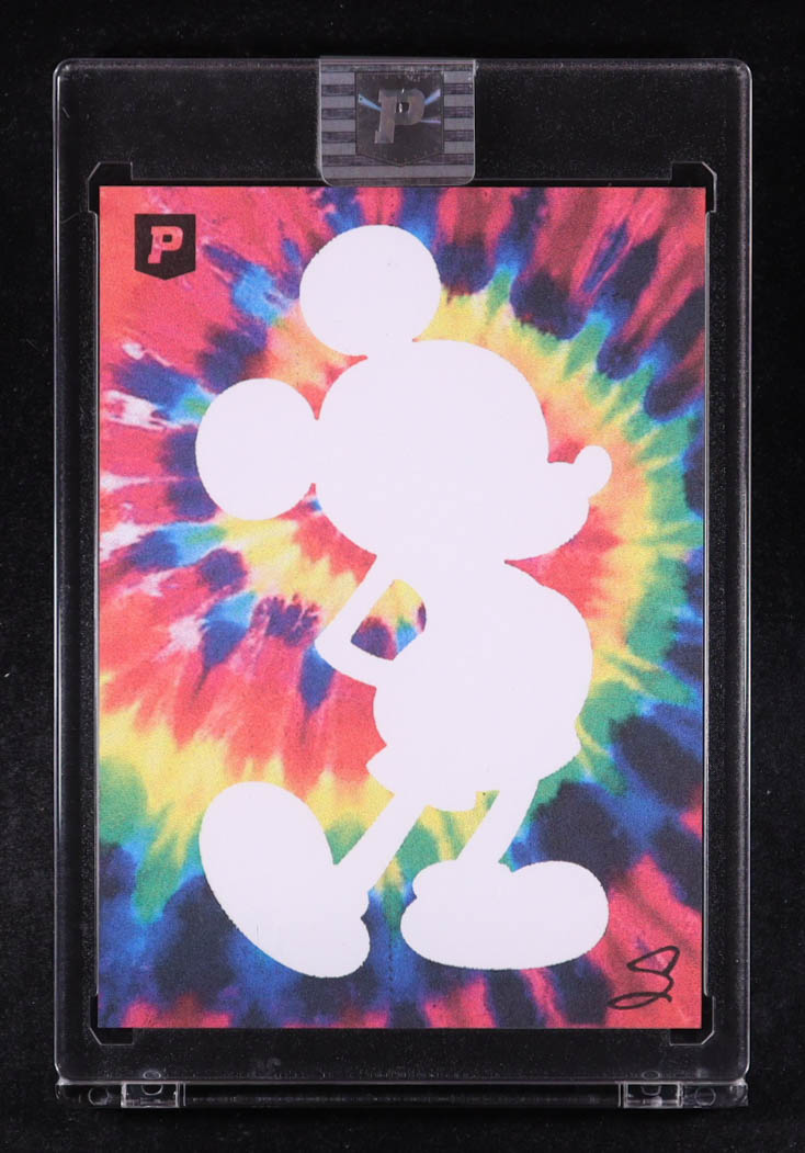 Tye-Dye Icon Mickey | Disney | Original Art Sketch Card by Scott Cook (1/5 Original Art) at PristineAuction.com Tye-Dye Icon Mickey | Disney | Original Art Sketch Card by Scott Cook (1/5 Original Art) at PristineAuction.com