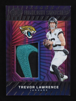 Trevor Lawrence 2024 Panini Illusions Highlight Swatches Black #3 #1/1 at PristineAuction.com