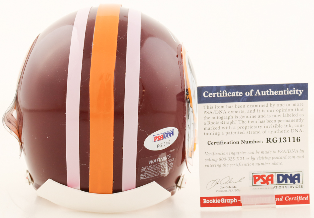 Josh Doctson Signed Redskins Mini Helmet (PSA) at PristineAuction.com Josh Doctson Signed Redskins Mini Helmet (PSA) at PristineAuction.com