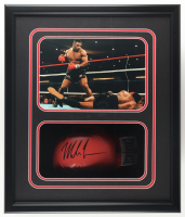 Mike Tyson Signed Custom Framed Shadowbox Everlast Boxing Glove Display (JSA & Tyson) at PristineAuction.com