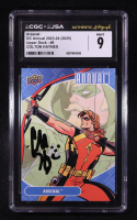 Colton Haynes Signed 2023-24 Upper Deck DC Annual #8 (CGC 9) at PristineAuction.com