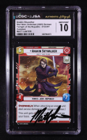 Matt Lanter Signed 2024 Star Wars Unlimited Twilight of the Republic German #012 (CGC 10) at PristineAuction.com