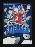 Drake Maye 2025 Score Emerged Artist's Proof #10 #05/35 at PristineAuction.com