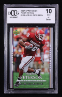 Adrian Peterson 2007 Upper Deck First Edition #104 RC (BCCG 10) at PristineAuction.com