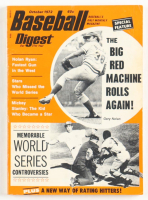 October 1972 Baseball Digest Magazine with Pete Rose MacGregor Glove Ad at PristineAuction.com