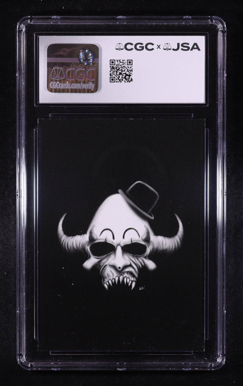 David Howard Thornton Signed Custom Signature Card Inscribed "Art The Clown" (CGC) at PristineAuction.com David Howard Thornton Signed Custom Signature Card Inscribed "Art The Clown" (CGC) at PristineAuction.com