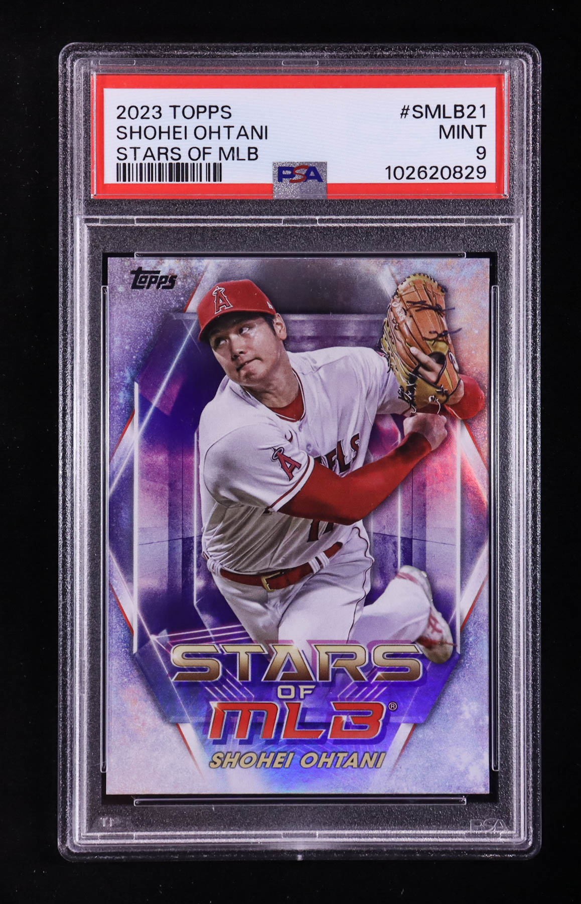 Shohei Ohtani 2023 Topps Stars of MLB #SMLB21 (PSA 9) at PristineAuction.com Shohei Ohtani 2023 Topps Stars of MLB #SMLB21 (PSA 9) at PristineAuction.com