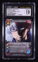 David Matranga Signed 2022 UniVersus My Hero Academia Crimson Rampage #61 (CGC 10 | Auto 10) at PristineAuction.com