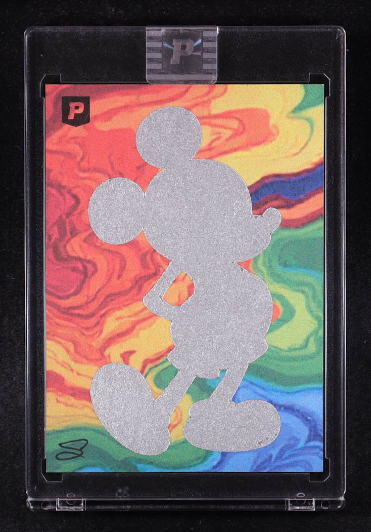 Silver Prism Mickey | Disney | Original Art Sketch Card by Scott Cook (5/5 Original Art) at PristineAuction.com Silver Prism Mickey | Disney | Original Art Sketch Card by Scott Cook (5/5 Original Art) at PristineAuction.com