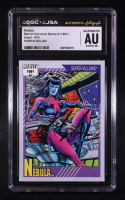 Karen Gillan Signed 1991 Impel Marvel Universe II #78 (CGC AU | Auto 10) at PristineAuction.com