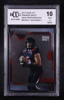 Patrick Mahomes II 2017 SAGE HIT Premier Draft Peak Performance #PKPM RC (BCCG 10) at PristineAuction.com