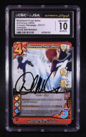 David Matranga Signed 2022 UniVersus My Hero Academia Crimson Rampage #57 (CGC 10 | Auto 9) at PristineAuction.com