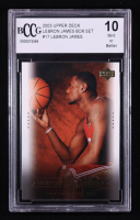 LeBron James 2003 Upper Deck Box Set #17 RC (BCCG 10) at PristineAuction.com