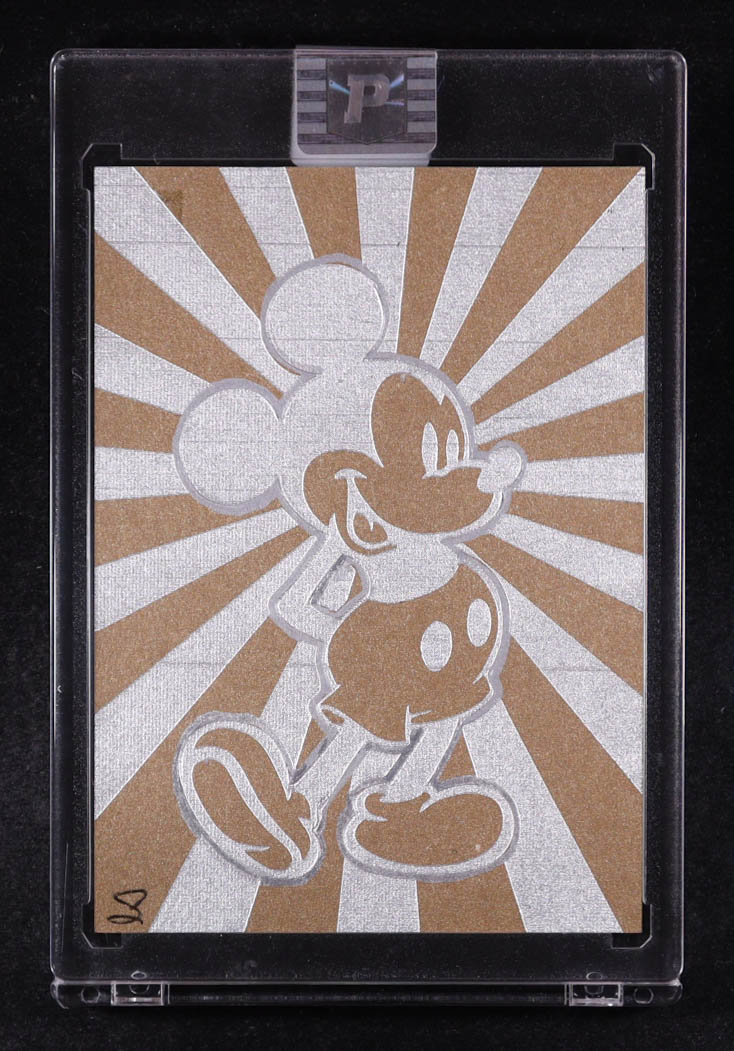 Starburst Metals Mickey | Disney | Original Art Sketch Card by Scott Cook (4/10 Original Art) at PristineAuction.com Starburst Metals Mickey | Disney | Original Art Sketch Card by Scott Cook (4/10 Original Art) at PristineAuction.com