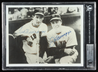 Ted Williams & Joe DiMaggio Signed 8x10 Photo (BAS) at PristineAuction.com