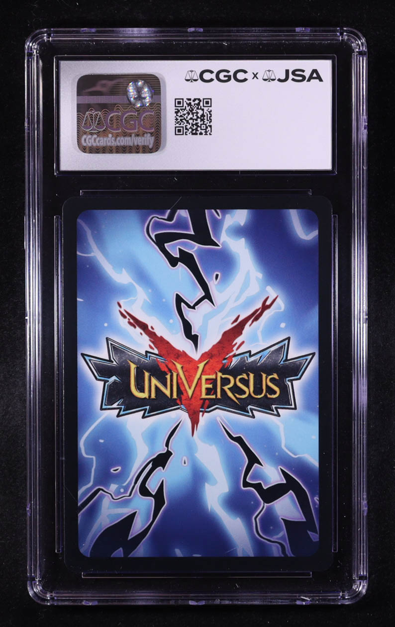 David Matranga Signed 2022 UniVersus My Hero Academia Crimson Rampage #58 (CGC 8.5 | Auto 9) at PristineAuction.com David Matranga Signed 2022 UniVersus My Hero Academia Crimson Rampage #58 (CGC 8.5 | Auto 9) at PristineAuction.com