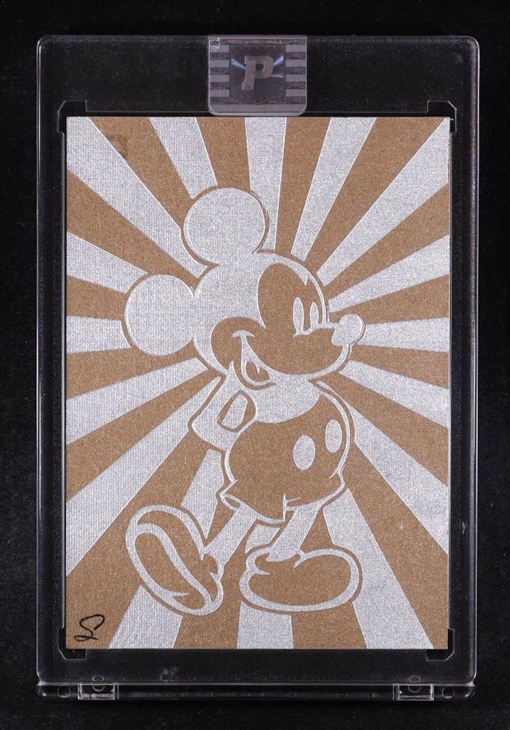 Starburst Metals Mickey | Disney | Original Art Sketch Card by Scott Cook (5/10 Original Art) at PristineAuction.com Starburst Metals Mickey | Disney | Original Art Sketch Card by Scott Cook (5/10 Original Art) at PristineAuction.com