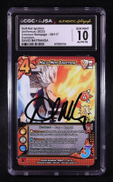 David Matranga Signed 2022 UniVersus My Hero Academia Crimson Rampage #58 (CGC 10 | Auto 10) at PristineAuction.com