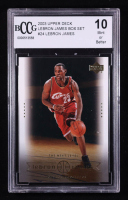 LeBron James 2003 Upper Deck Box Set #24 RC (BCCG 10) at PristineAuction.com