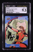 Colton Haynes Signed 2023-24 Upper Deck DC Annual #8 (CGC 9.5) at PristineAuction.com