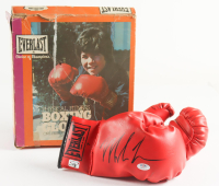 Mike Tyson Signed Set of (2) Vintage Everlast Boxing Gloves with Original Packaging (PSA & Tyson) at PristineAuction.com