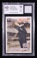 Mickey Mantle 1997 SB Mantle Worn Jersey NYY Old-Timers Game #58 (BCCG 10) at PristineAuction.com