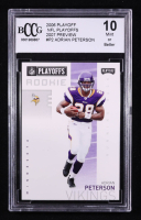 Adrian Peterson 2006 Donruss NFL Playoffs 2007 Preview #P-2 RC (BCCG 10) at PristineAuction.com