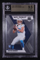 Justin Herbert 2020 Panini Mosaic Mosaic #263 DEB RC (BGS 9.5) at PristineAuction.com