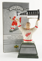 Gordie Howe 2003 Red Wings "Stanley Cup Champions" Upper Deck Hockey Statue at PristineAuction.com