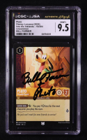 Bill Farmer Signed 2024 Disney Lorcana TCG Into The Inklands #18 Inscribed "Pluto" (CGC 9.5) at PristineAuction.com