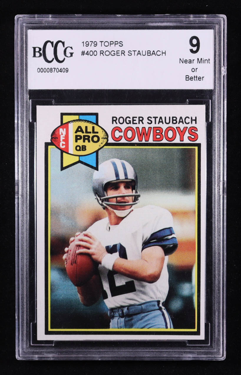 Roger Staubach 1979 Topps #400 (BCCG 9) at PristineAuction.com Roger Staubach 1979 Topps #400 (BCCG 9) at PristineAuction.com