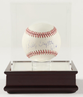 Billy Crystal Signed OML Baseball With Display Case Inscribed "61*" (Beckett) at PristineAuction.com