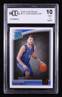 Luka Doncic 2018-19 Panini Donrusss RR #177 RC (BCCG 10) at PristineAuction.com