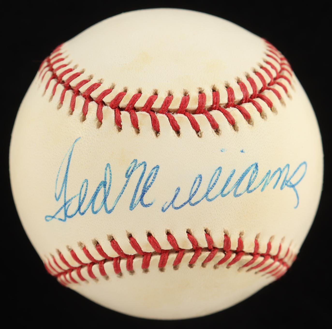 Ted Williams Signed OAL Baseball With Display Case (PSA) at PristineAuction.com Ted Williams Signed OAL Baseball With Display Case (PSA) at PristineAuction.com