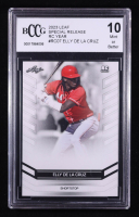 Elly De La Cruz 2023 Leaf Special Release #RC-07 RC (BCCG 10) at PristineAuction.com