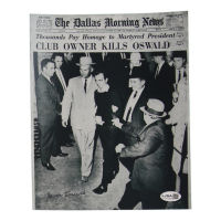 James Leavelle Signed Lee Harvey Oswald Assasination 8x10 Photo (JSA) at PristineAuction.com
