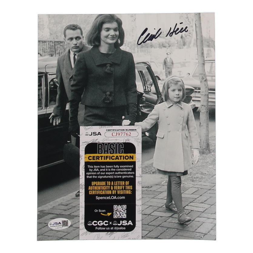 Clint Hill Signed 8x10 Photo (JSA) at PristineAuction.com Clint Hill Signed 8x10 Photo (JSA) at PristineAuction.com