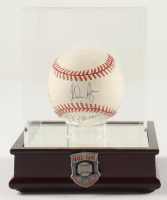 300 Game Winners OAL Baseball Signed by (5) with Nolan Ryan, Phil Neikro, & Early Wynn In Display Case (PSA) at PristineAuction.com
