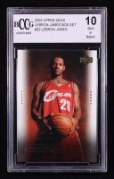 LeBron James 2003 Upper Deck Box Set #20 RC (BCCG 10) at PristineAuction.com