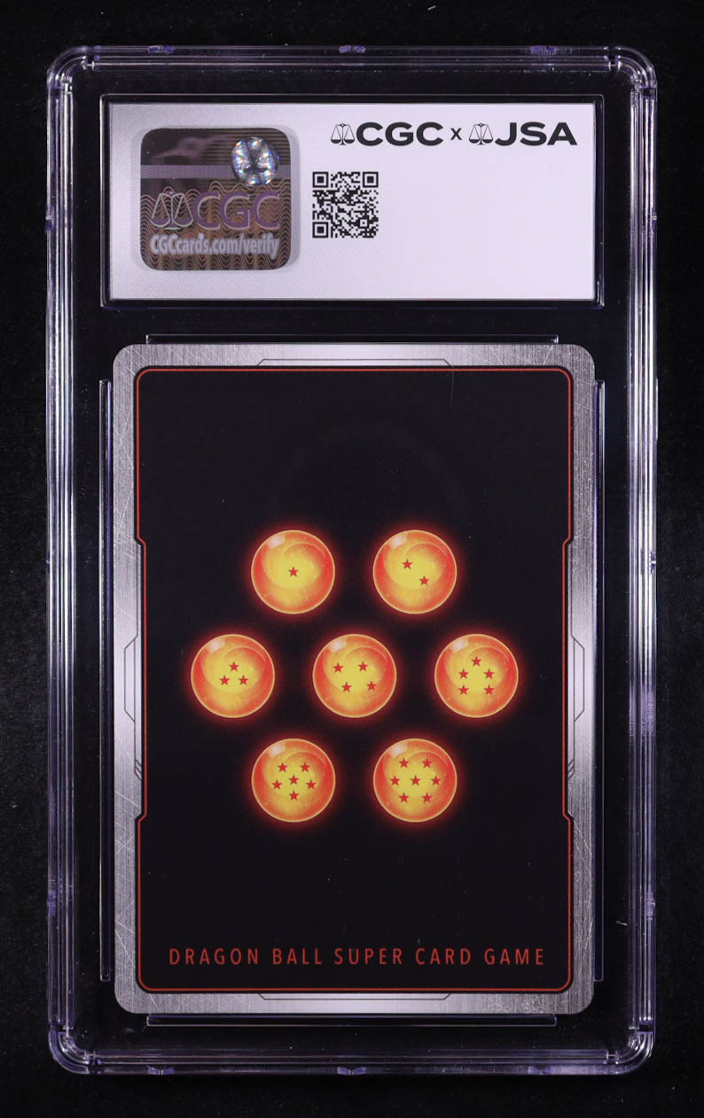 Ray Chase Signed 2024 Dragon Ball Super Fusion World Starter Deck Son Goku #FS0110 Inscribed "Tien" (CGC 9 | Auto 9) at PristineAuction.com Ray Chase Signed 2024 Dragon Ball Super Fusion World Starter Deck Son Goku #FS0110 Inscribed "Tien" (CGC 9 | Auto 9) at PristineAuction.com