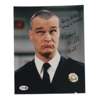 Richard Moll Signed "Night Court" 8x10 Photo Inscribed "Bull" & "Boy, Do I Need a Haircut!" (JSA) at PristineAuction.com