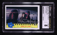 Judith Hoag Signed 1990 Topps Teenage Mutant Ninja Turtles Movie #31 (CGC 8) at PristineAuction.com