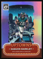 Saquon Barkley 2024 Donruss Optic Uptowns #17 at PristineAuction.com