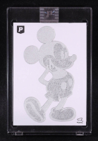 Silver Mickey | Disney | Original Art Sketch Card by Scott Cook (Original Art) at PristineAuction.com