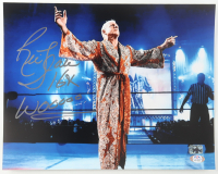 Ric Flair Signed WWE 11x14 Photo Inscribed "16x" & "Wooooo" (Flair & PSA) at PristineAuction.com