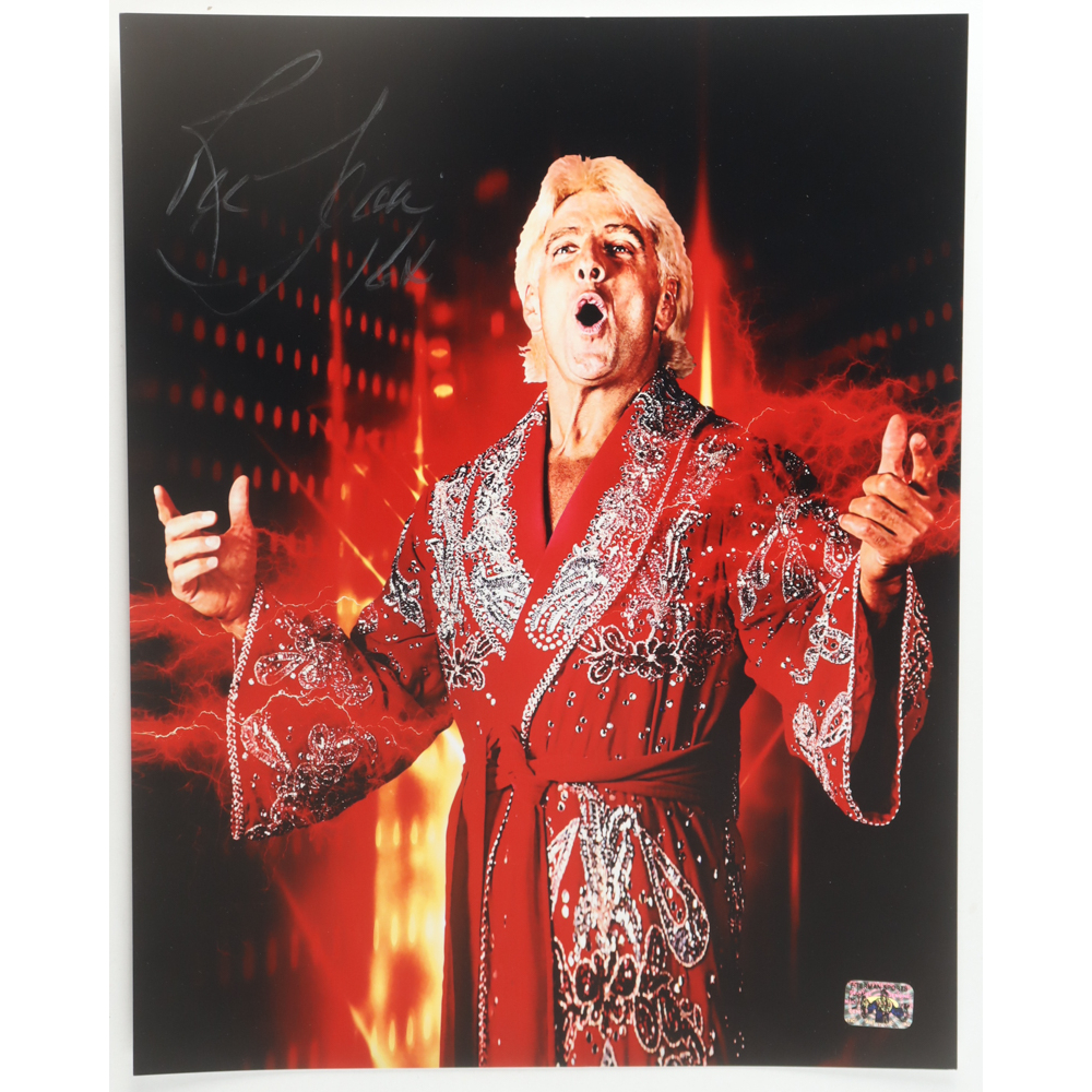 Ric Flair Signed WWE 11x14 Photo Inscribed "16x" (Flair) at PristineAuction.com